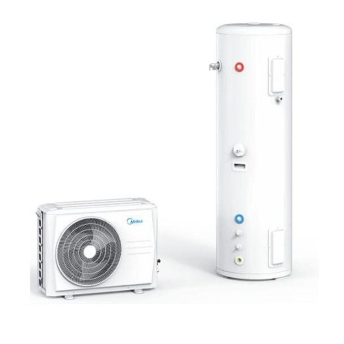 Máy bơm nhiệt HeatPump Midea MT-300R26 + MHW-FW3 300 lít